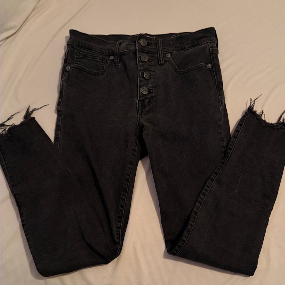 Madewell Black Ankle Jeans